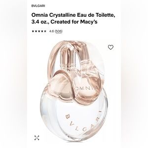 Omnia Crystalline BVLGARI